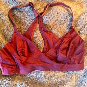 Aerie Sunnie Cross-Back Bralette Medium